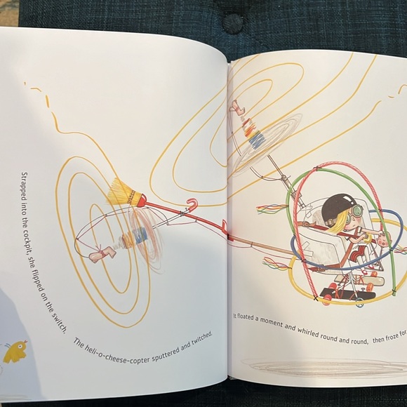 Rosie Revere Engineer children’s book. STEM imagination building Girl empowered - Picture 6 of 9